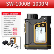 SNDWAY SW-1000B Laser Distance Meter | 1000m Rangefinder with Height, Angle, Speed & Area Measurement